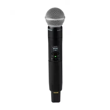 Shure SLXD24+E/58 digitālā bezvadu mikrofonu sistēma ar SM58 kapsulu