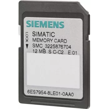 Siemens 6ES7954-8LC04-0AA0 SIMATIC S7 atmiņas karte, 4 MByte Flash, S7-1200/S7-1500/SINAMICS