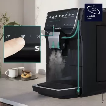 Siemens EQ500 iAroma TP553E07 pilnībā automātisks espresso automāts, Piano Black