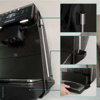 Siemens EQ600 iAroma TP603E08 15 bāru espresso automāts