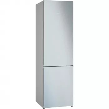 SIEMENS KG39N2LCF iQ300 Ledusskapis-Saldētājs, Nerūsējošais Tērauds, 363 L, NoFrost, VitaFresh, LED Apgaismojums, Energoklase C