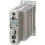 Siemens SIRIUS 3RF23 cietvielu kontaktors, 1 fāze, 30 A, 48-460 V AC, 24 V DC vadība, nulles punkta komutācija, skrūvju spailes, DIN sliede 3RF2330-1AA04