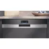 SIEMENS SN57TS00CE iQ700 pilnībā integrējama trauku mazgājamā mašīna (nerūsējošais tērauds/melna, 60 cm, Home Connect)