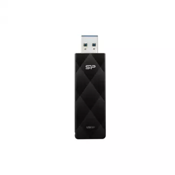 Silicon Power Blaze B20 16GB USB 3.2 Gen 1 zibatmiņa, ievelkamais savienotājs, melna