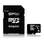 Silicon Power Elite 8GB microSDHC UHS-I U1 V10 atmiņas karte ar SD adapteri