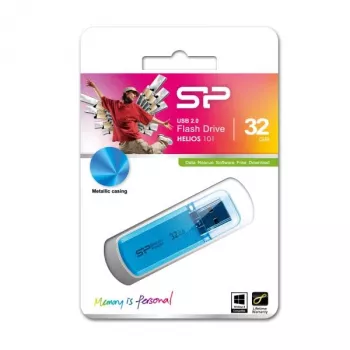 Silicon Power SP032GBUF2101V1B 32GB USB 3.2 Gen 1 ievelkams zibatmiņas disks