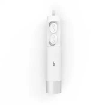 Silicon Power SP5MWASYBP81BT0W 10000mAh Power Bank ar iebūvētu USB-C kabeli - Balta