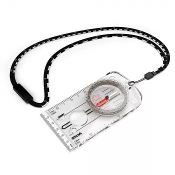 Silva 3NL-360 Baseplate Compass 360° ar gaismas marķējumu un palielināmo stiklu