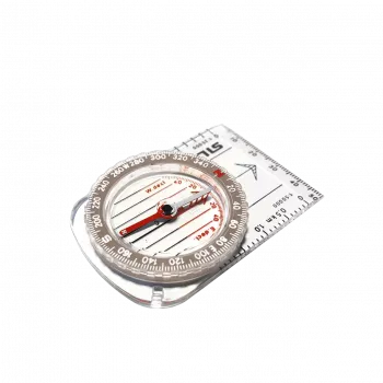 Silva Classic Baseplate Compass ar Luminiscējošiem Marķējumiem un Palielināmo Lēcu