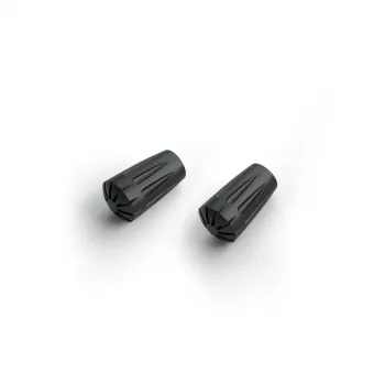 Silva Running & Trekking Rubber Paws nūju gumijas uzgaļi (pāris) - Melni, 11-12 mm