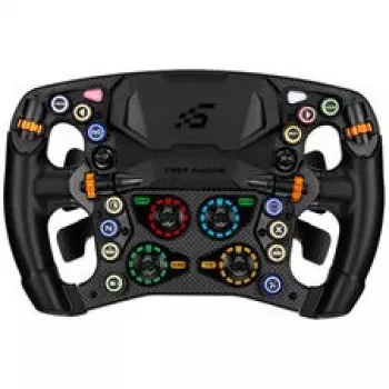 Simagic Zeus Formula stūre - 290mm oglekļa šķiedra, 4,3 collu LCD, RGB pogas, dubultais sajūgs