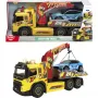 SIMBA-DICKIE Giant Tow Truck ar gaismām, skaņām, kustamu celtni un vinču – rotaļu glābšanas auto bērniem no 3 gadiem