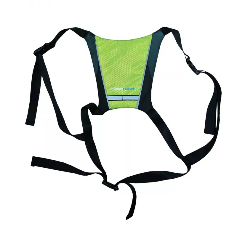 Skateflash atstarojošā veste Black Green Nylon One Size Cycling