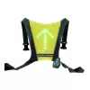 Skateflash atstarojošā veste Black Green Nylon One Size Cycling