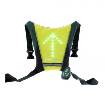 Skateflash atstarojošā veste Black Green Nylon One Size Cycling