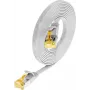 Wirewin Cat6a U/FTP plānais Ethernet tīkla kabelis, RJ45 male to male, 1 m, balts PKW-STP-SLIM-K6A 1.0 WS