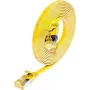 Wirewin Cat6a U/FTP Slim Patch Cable, 0,5m, dzeltens, RJ45, 10GbE, 500MHz PKW-STP-SLIM-K6A 0.5 GE