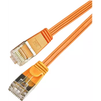 Wirewin SLIM S6 075 OR - Cat.6 SLIM tīkla kabelis, STP(PIMF), 0,75 m, oranžs PKW-STP-SLIM-KAT6 0.75 OR