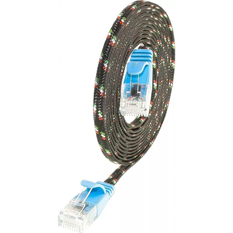 Wirewin SLIM UT6 10 BL - Cat.6 Slim-Tough tīkla kabelis, U/UTP, 10 m, zils (PKW-TOUGH-K6 10.0 BL)