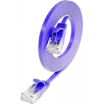Wirewin Triotronik Cat 6 2m U/UTP RJ45 tīkla kabelis, slaids, varš, balts PKW-SLIM-KAT6 2.0 VT