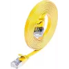 Wirewin Triotronik Cat6 U/FTP Slim Ethernet tīkla kabelis, 0,25m, RJ45 Male to Male, dzeltens PKW-STP-SLIM-KAT6 0.25 GE