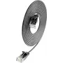 Wirewin Triotronik PKW-LIGHT-K6 5.0 SW Cat6 U/UTP tīkla kabelis, RJ45 male to male, 5m, melns