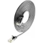 Wirewin Triotronik PKW-LIGHT-STP-K6 0.15 SW Cat6 ekranēts tīkla kabelis, RJ45 tētis uz RJ45 tētis, 0,15 m, melns