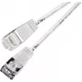 Wirewin Triotronik PKW-LIGHT-STP-K6 10.0 WS Cat6 S/FTP tīkla kabelis, RJ-45 male to male, 10 m, balts