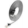 Wirewin Triotronik PKW-LIGHT-STP-K6 3.0 SW Cat6 ekranēts patch kabelis, 3m, melns