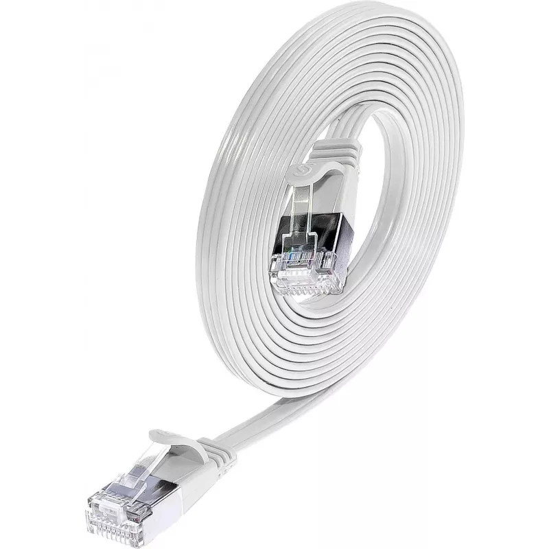Wirewin Triotronik PKW-STP-SLIM-KAT6 3.0 WS Cat6 U/FTP slim Ethernet tīkla kabelis, 3 m, balts