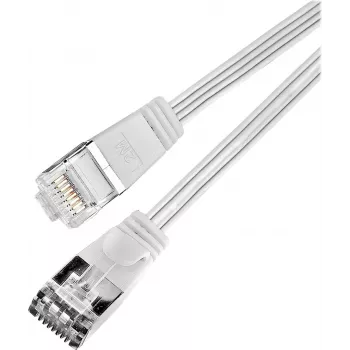 Wirewin Triotronik PKW-STP-SLIM-KAT6 3.0 WS Cat6 U/FTP slim Ethernet tīkla kabelis, 3 m, balts