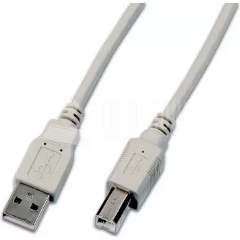 Wirewin USB 2.0 A-B kabelis 1,5m pelēks USB A-B MM 1.5 GR