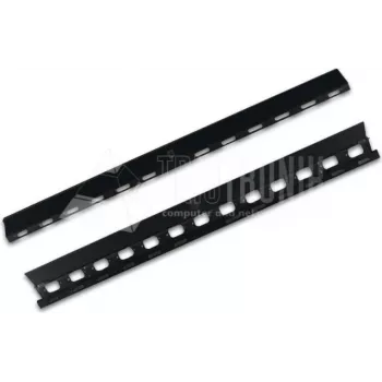 Wirewin VCO 42U BL regulējams ventilējams statīva plaukts 1U 19 collas melns