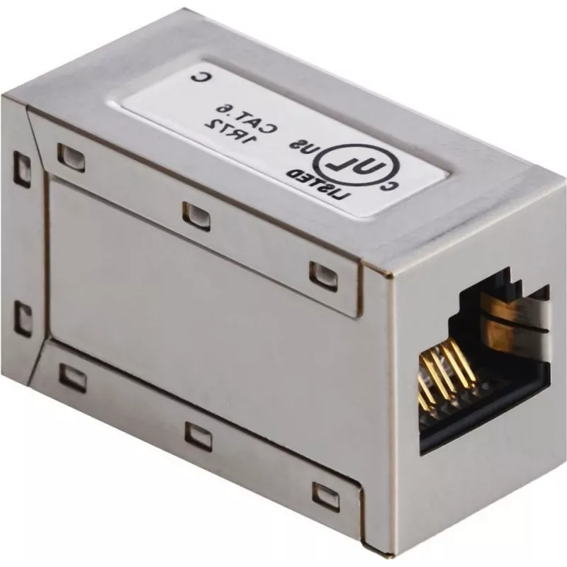 Wirewin 121169 RJ45 Ethernet sadalītājs/apvienotājs, pelēks