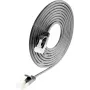 Wirewin Light Patch Cable Round U/FTP Cat 6a melns 1,5m slaids elastīgs ekranēts PoE PKW-LIGHT-STP-K6A 1.5 SW