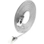 Wirewin Slim Round U/FTP Cat 6a tīkla kabelis, pelēks, 1.0m, 10 Gbps, PoE, elastīgs plāns dizains šaurām vietām (PKW-LIGHT-STP-K6A 1.0)