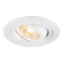 SLV NEW TRIA 75 Iebūvējamais prožektors GU10, balts, 75 mm