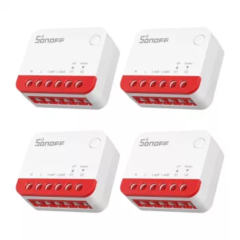 Smart ZigBee Roller Shutter Switch Sonoff MINI-ZBRBS (4-Pack)