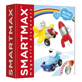 SmartMax My First Explorers 15-daļīgs magnētiskais konstruktors maziem bērniem vecumā 1-5