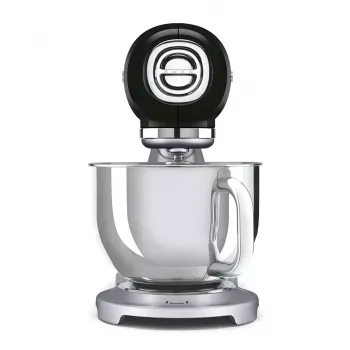 Smeg SMF04BLEU 50's stila stacionārais mikseris, 800 W, 4,8 L, Melns