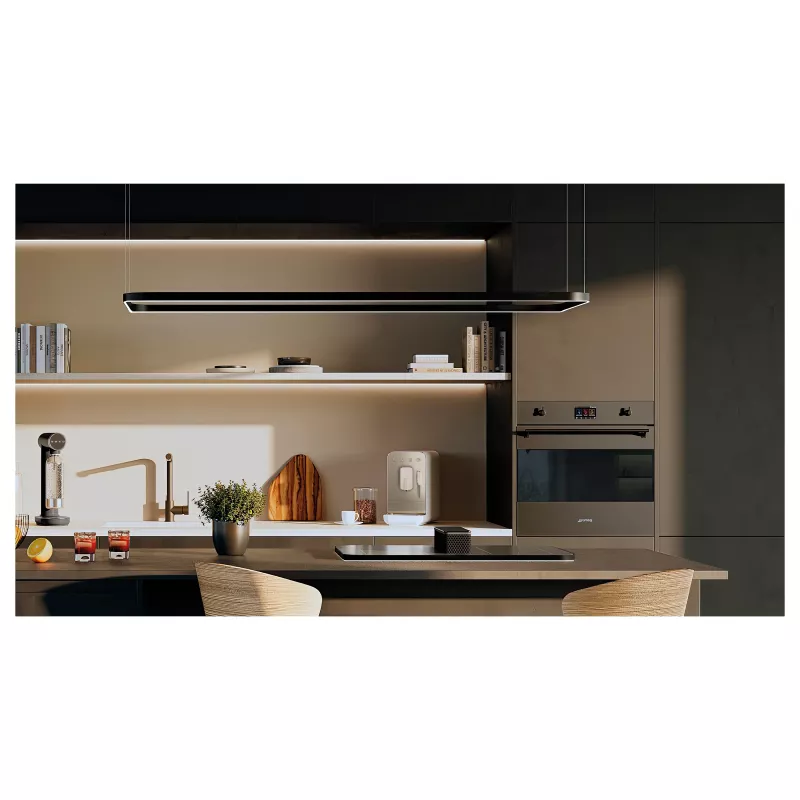 SMEG Sodamaker Collezione Aesthetic Black Sparkling Water Maker SKC01BLM