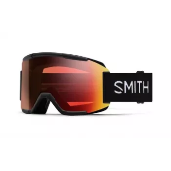 Smith Squad slēpošanas brilles – Chromapop Sun Red Mirror, melna/sarkana