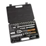 Socket Set VG051 1/4 inch & 1/2 inch Drive 72-Piece CRV Metric Tool Kit with Ratchets