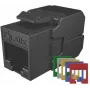 SOLARIX Cat.6 UTP RJ45 bezinstrumentu keystone modulis, melns (RAL 9005)