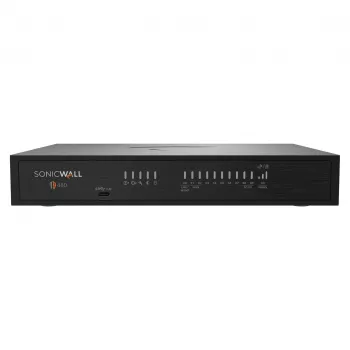 SonicWall TZ480 Gen 8 Desktop Security Appliance – 6 Gbps Firewall, 8x1GbE, 2x2.5GbE, 2x5GbE SFP+