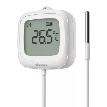 Sonoff SNZB-02LD Zigbee 3.0 LCD temperatūras sensors ar ārējo zondi