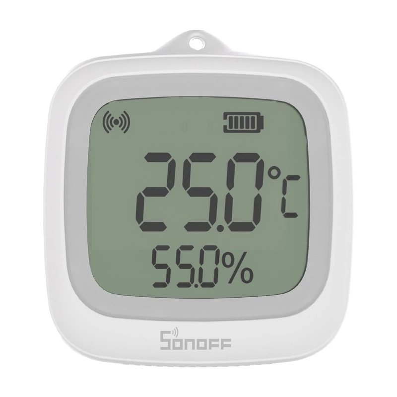 SONOFF SNZB-02WD ZigBee LCD Temperatūras un Mitruma Sensors