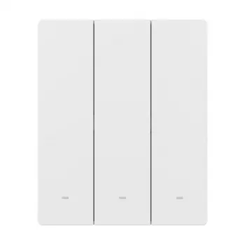 SONOFF ZBM5-3C-80W 3 kanālu Zigbee viedais pieskārienu sienas slēdzis