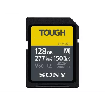 Sony SF-M256T TOUGH UHS-II SDXC atmiņas karte 256GB V60 U3 277MB/s lasīšana 150MB/s rakstīšana ūdensizturīga putekļuizturīga triecienizturīga