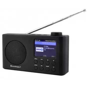 Soundmaster IR6500SW pārnēsājams digitālais radio Internets/DAB+/FM WLAN Bluetooth